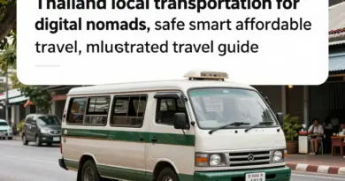 Local Transportation in Thailand: A Digital Nomad’s Guide to Safe, Smart, and Affordable Travel