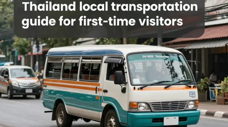 Local Transportation in Thailand: A First-Time Visitor’s Guide to Getting Around Without Embarrassment