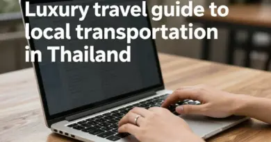 Luxury Traveler’s Guide to Local Transportation in Thailand