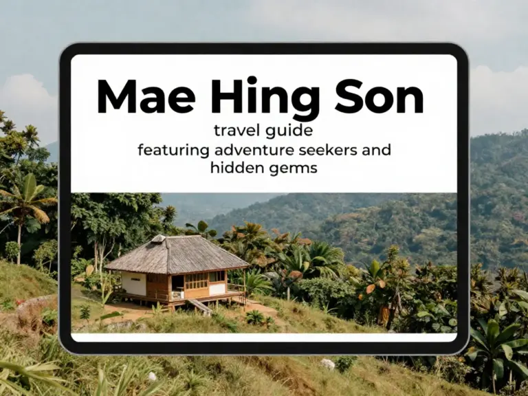 Mae Hong Son Travel Guide for Adventure Seekers and Hidden Gems