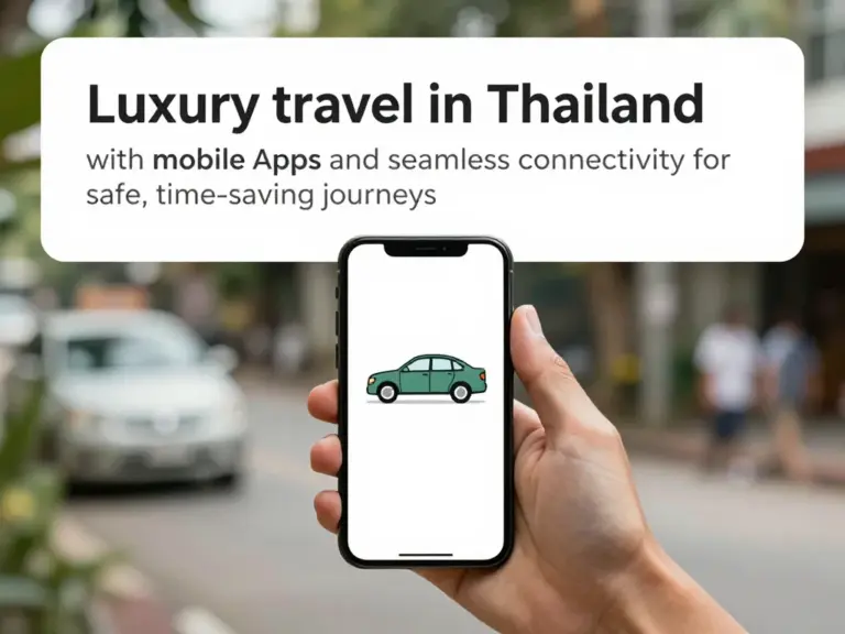 Mobile Apps and Connectivity in Thailand for Luxury Seekers: Save Time and Travel Safely