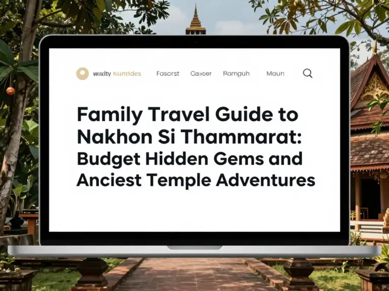 Nakhon Si Thammarat Travel Guide for Families: Budget-Friendly Hidden Gems and Ancient Temple Adventures
