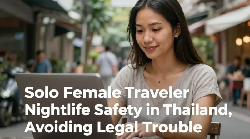 Nightlife Safety in Thailand: A Solo Female Traveler’s Guide to Avoiding Legal Trouble