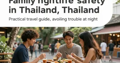 Nightlife Safety in Thailand for Families: A Practical Guide to Avoiding Trouble