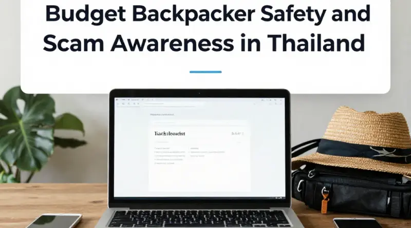 Safety and Scams in Thailand: A Budget Backpacker’s Guide to Staying Safe