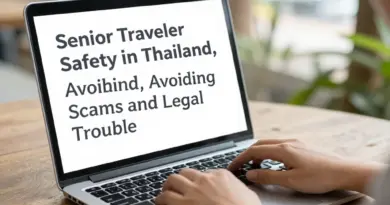 Safety and Scams in Thailand: A Senior Traveler’s Guide to Staying Safe and Avoiding Legal Trouble