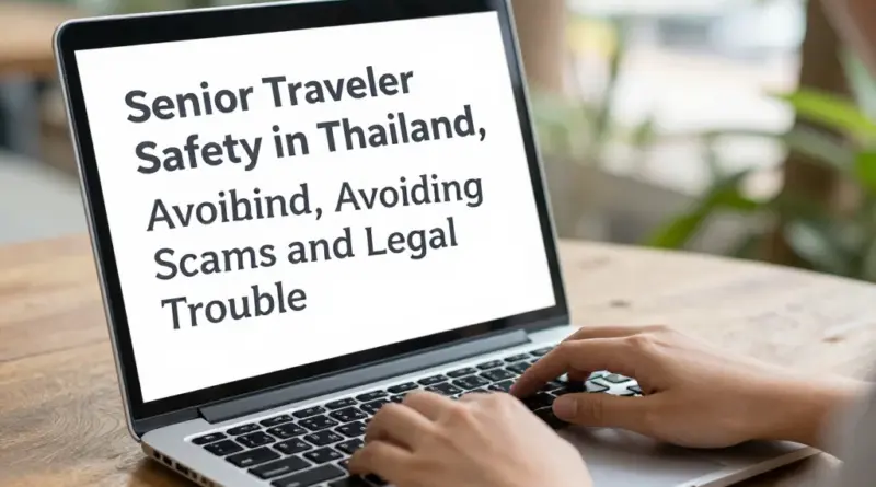 Safety and Scams in Thailand: A Senior Traveler’s Guide to Staying Safe and Avoiding Legal Trouble