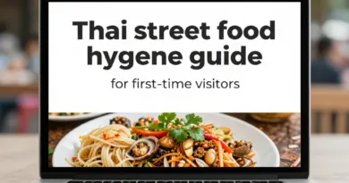 Street Food & Hygiene in Thailand: A First-Time Visitor’s Guide to Eating Safely and Avoiding Embarrassment
