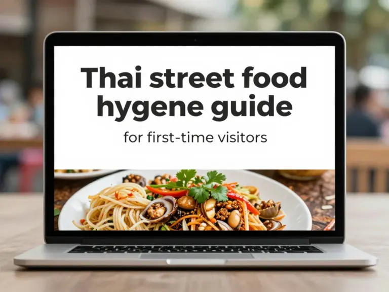 Street Food & Hygiene in Thailand: A First-Time Visitor’s Guide to Eating Safely and Avoiding Embarrassment