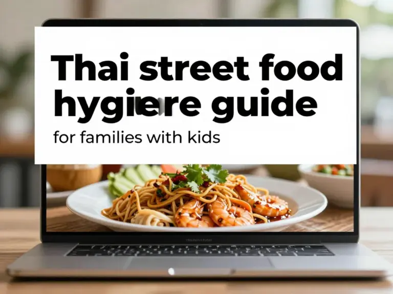 Street Food and Hygiene in Thailand for Families with Kids: A Practical Guide to Avoiding Embarrassment