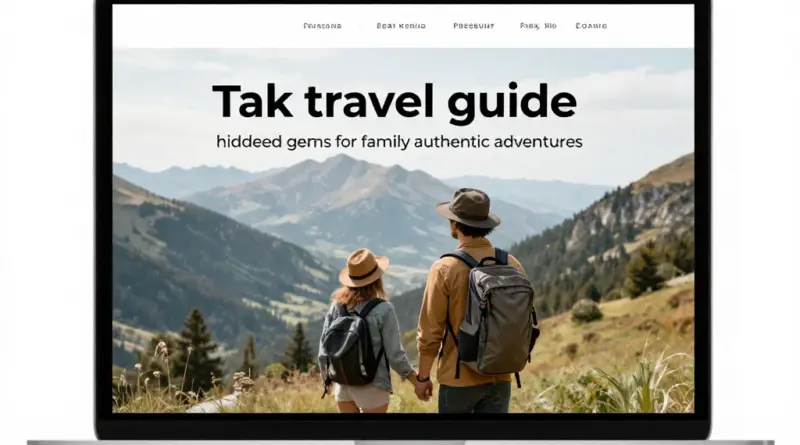 Tak Travel Guide: Hidden Gems for Families Seeking Authentic Adventures