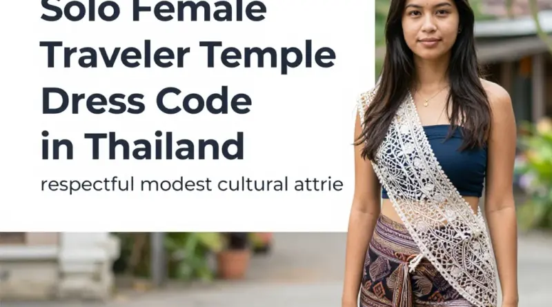 Temple Dress Codes in Thailand for Solo Female Travelers: Save Time and Respect Local Culture
