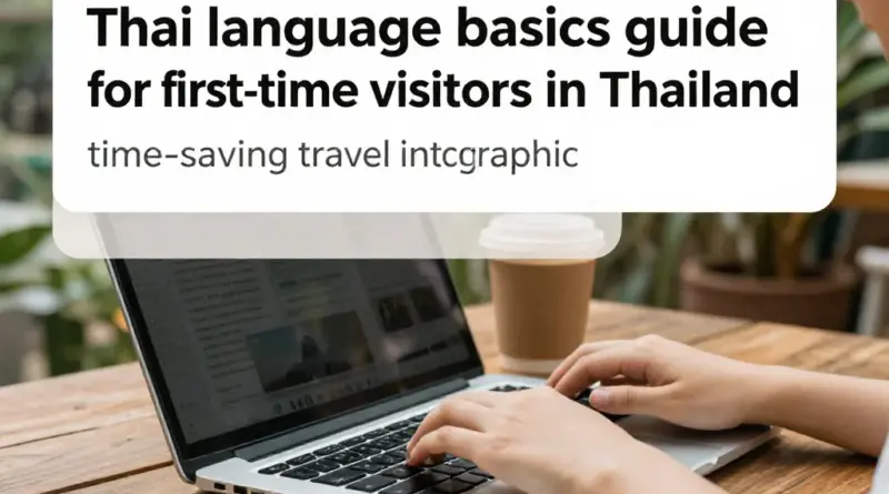 Thai Language Basics for First-Time Visitors in Thailand: A Time-Saving Guide
