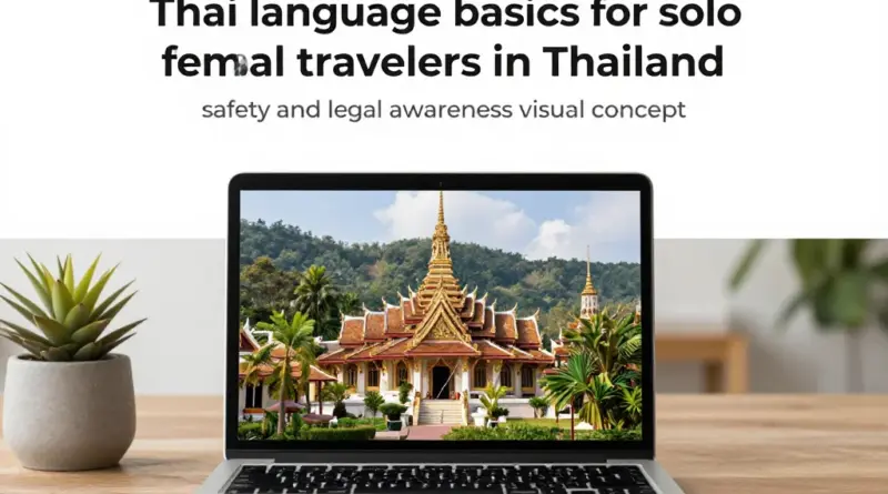 Thai Language Basics for Solo Female Travelers in Thailand: Stay Safe and Avoid Legal Trouble