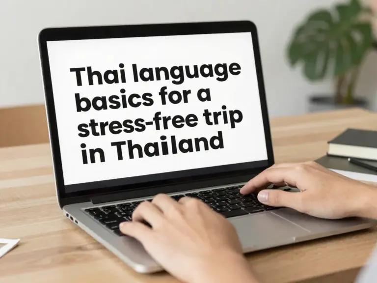 Thai Language Basics for a Stress-Free Trip in Thailand