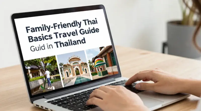 Thai Language Basics in Thailand for Families with Kids: A Stress-Free Travel Guide