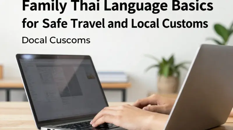 Thai Language Basics in Thailand for Families with Kids: A Practical Guide to Safer Travel and Local Customs