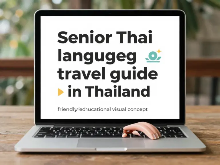 Thai Language Basics in Thailand for Seniors: A Practical Travel Guide