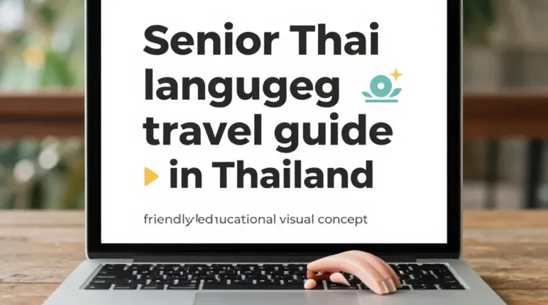 Thai Language Basics in Thailand for Seniors: A Practical Travel Guide