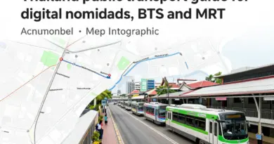 Thailand Public Transport Guide for Digital Nomads: BTS and MRT Made Easy