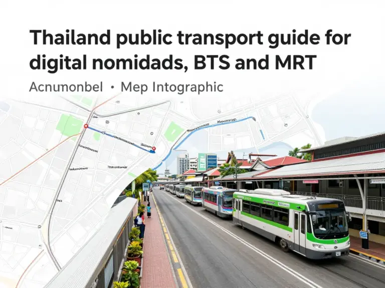 Thailand Public Transport Guide for Digital Nomads: BTS and MRT Made Easy