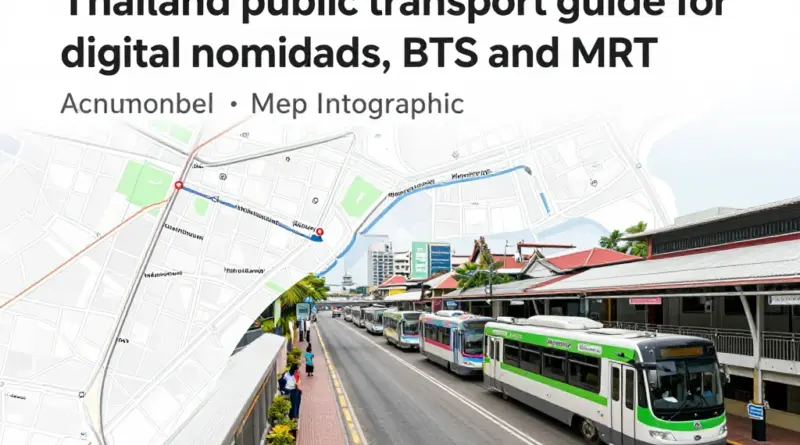 Thailand Public Transport Guide for Digital Nomads: BTS and MRT Made Easy