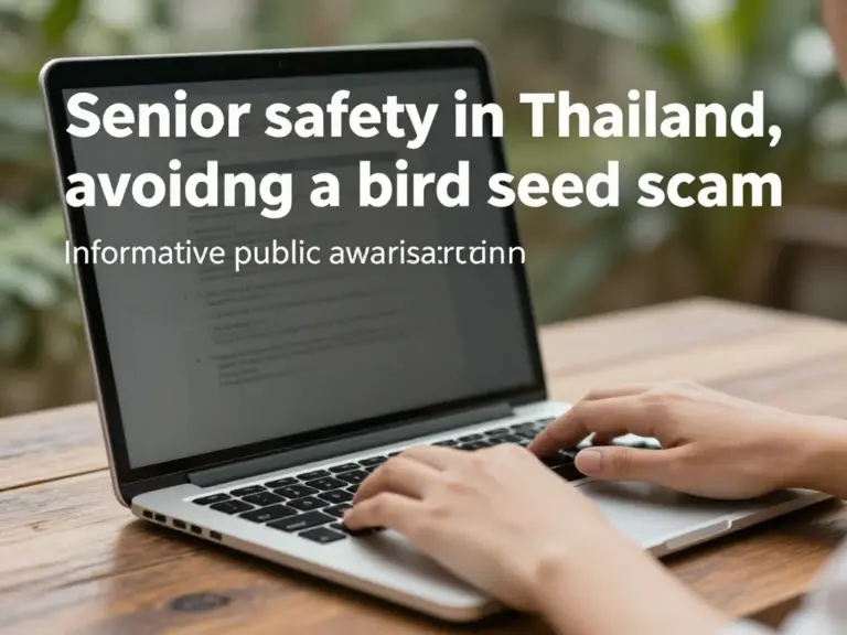 Thailand Safety 101 for Seniors: How to Avoid the Bird Seed Scam