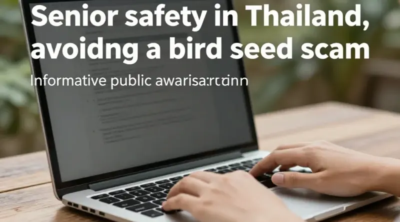 Thailand Safety 101 for Seniors: How to Avoid the Bird Seed Scam