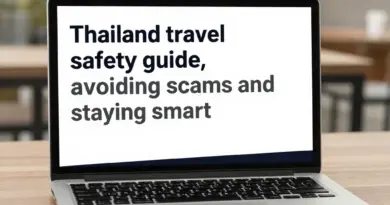 Thailand Safety Guide: Avoiding Scams and Staying Smart as a Traveler