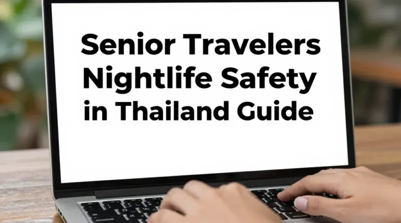 The Definitive Guide to Nightlife Safety for Senior Travelers in Thailand