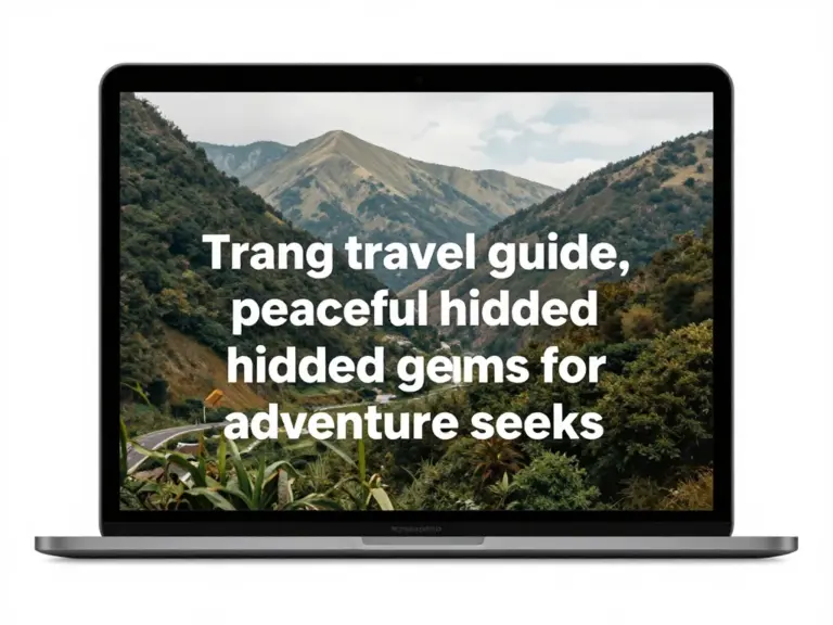 Trang Travel Guide: Peaceful Hidden Gems for Adventure Seekers