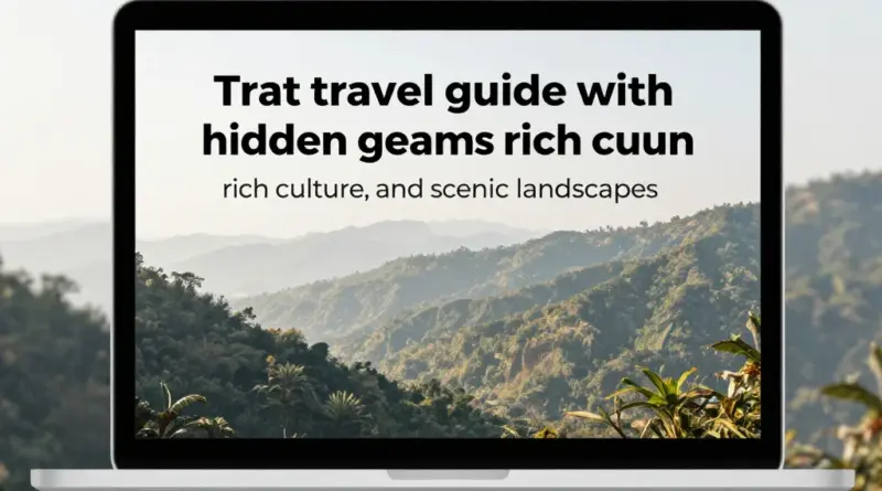 Trat Travel Guide to Hidden Gems, Culture, and Scenic Experiences