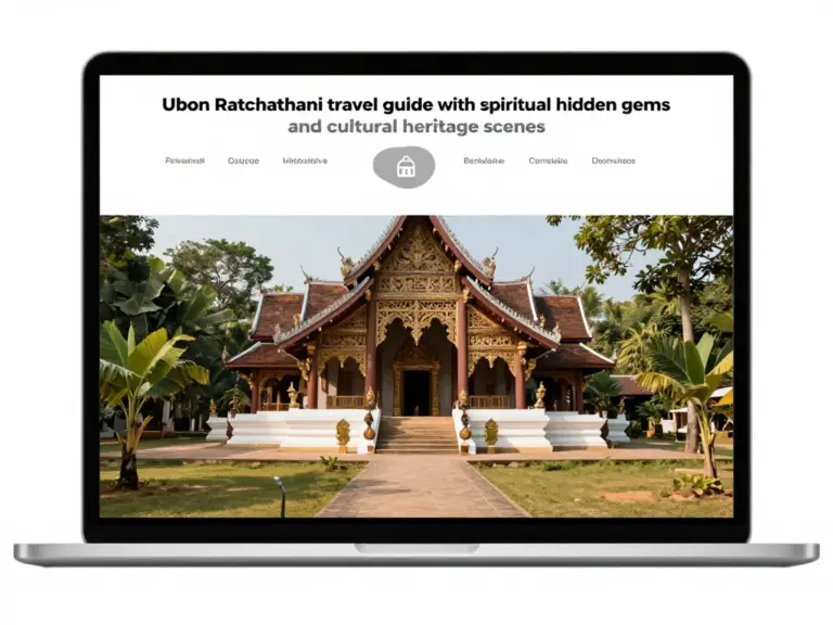 Ubon Ratchathani Travel Guide: Spiritual Hidden Gems for Cultural Enthusiasts