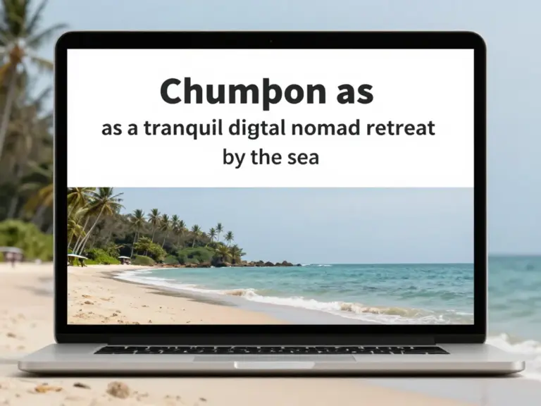 Why Chumphon Is the Perfect Peaceful Escape for Digital Nomads