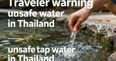 Why You Should Never Drink Tap Water in Thailand: What Travelers Need to Know