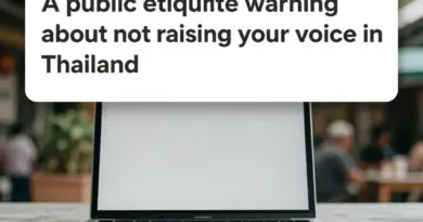 Why You Should Never Raise Your Voice in Public in Thailand