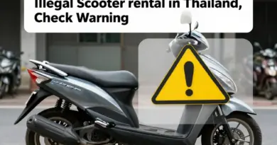 Why You Should Never Rent a Scooter Without a License in Thailand