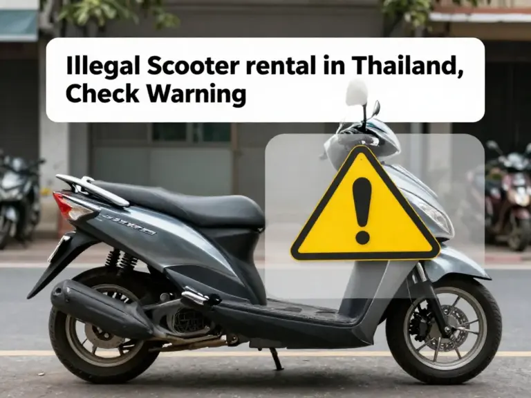 Why You Should Never Rent a Scooter Without a License in Thailand