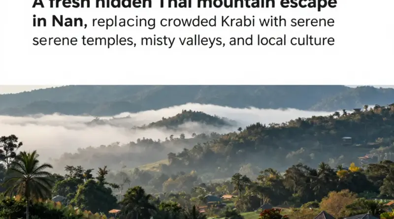Why You Should Skip Krabi for Nan This Year: A Fresh Thai Escape Worth Discovering